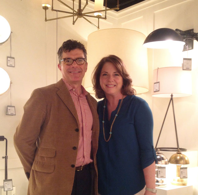 Thomas O’Brien and our designer Mary Katharine
