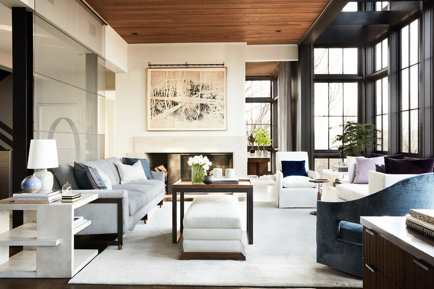 Bergere Skirted Chair