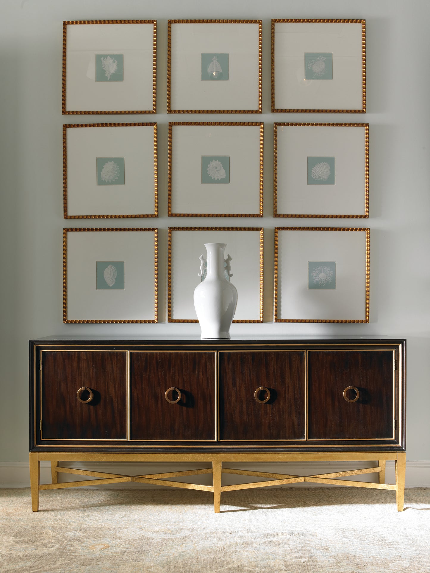 Frank Low Four Door Cabinet