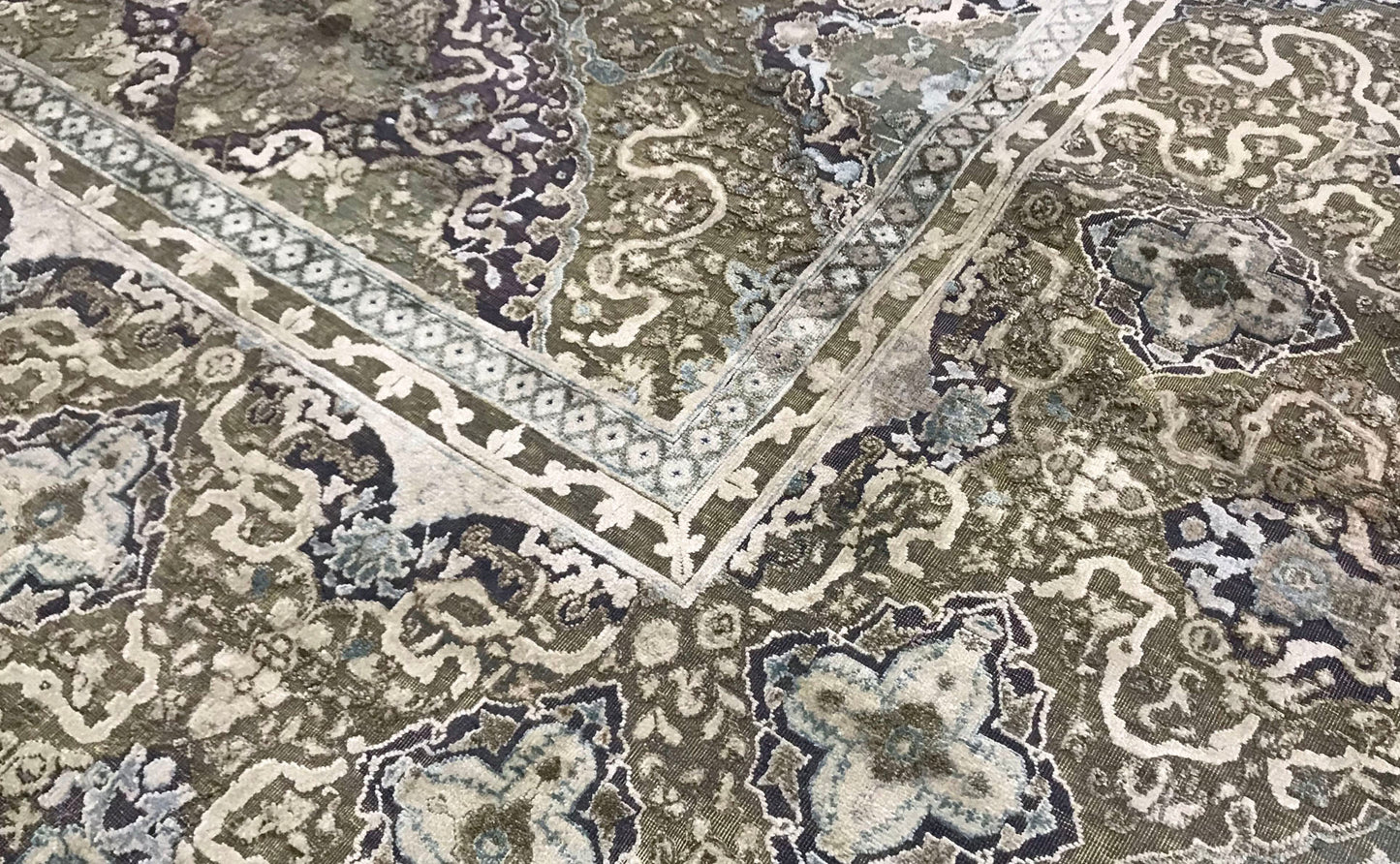 Sona Antique OV Ivory/Blue