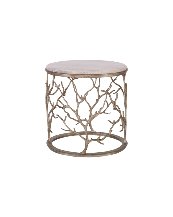 Branch Round End Table
