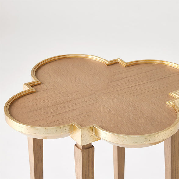 Quatrefoil Side Table