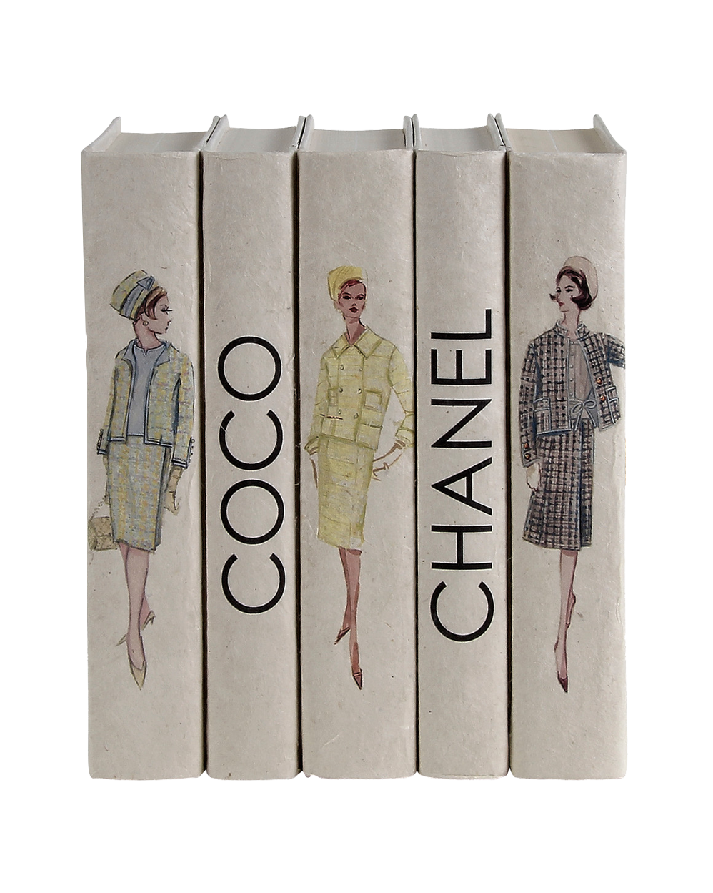 Vintage Coco Chanel Fashion Books – Sheffield Furniture