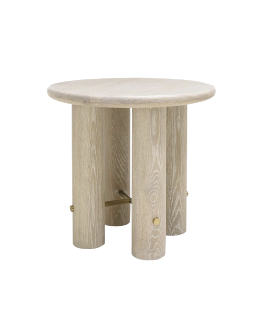 Cadence Side Table - Sand Cerused