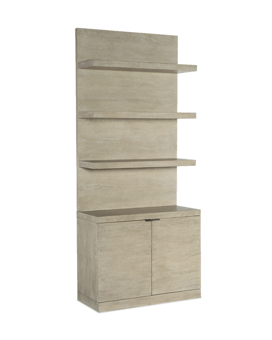 Cascade Bookcase Base and Hutch