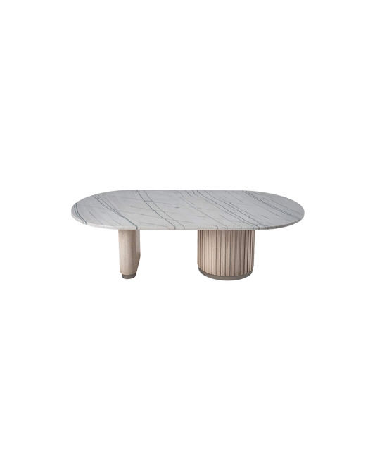Gem Cocktail Table Stone Top
