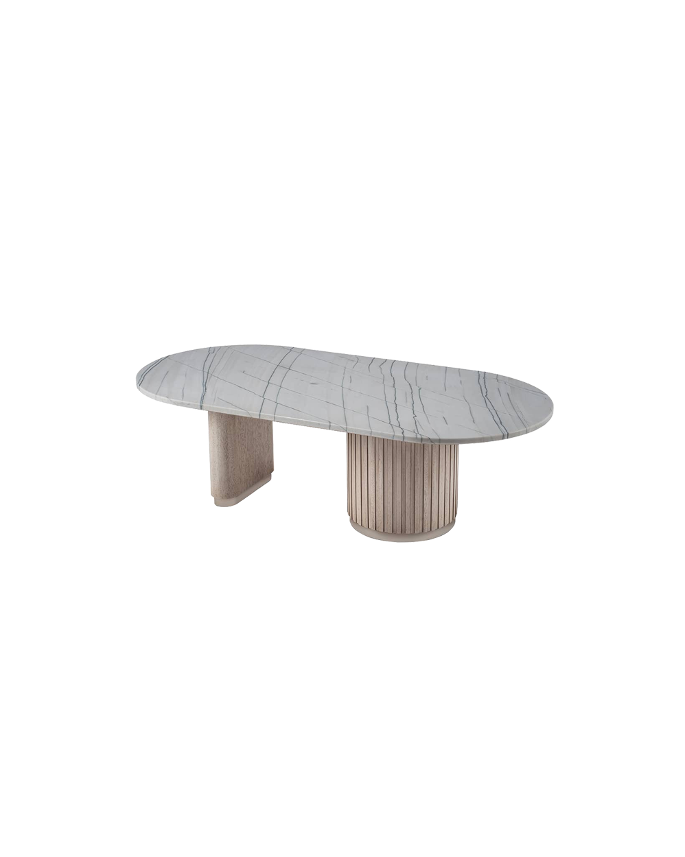 Gem Cocktail Table Stone Top