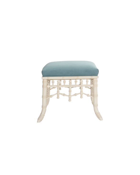 Faux Bamboo Bench