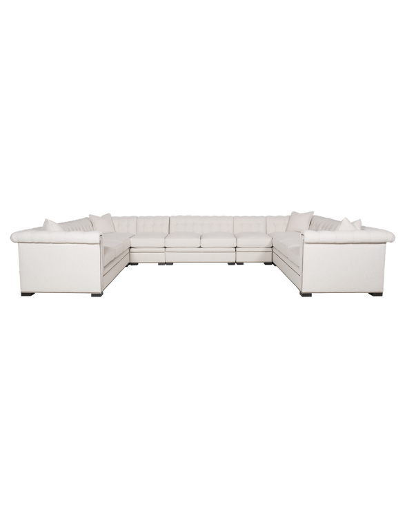 Modern Chesterfield Sectional