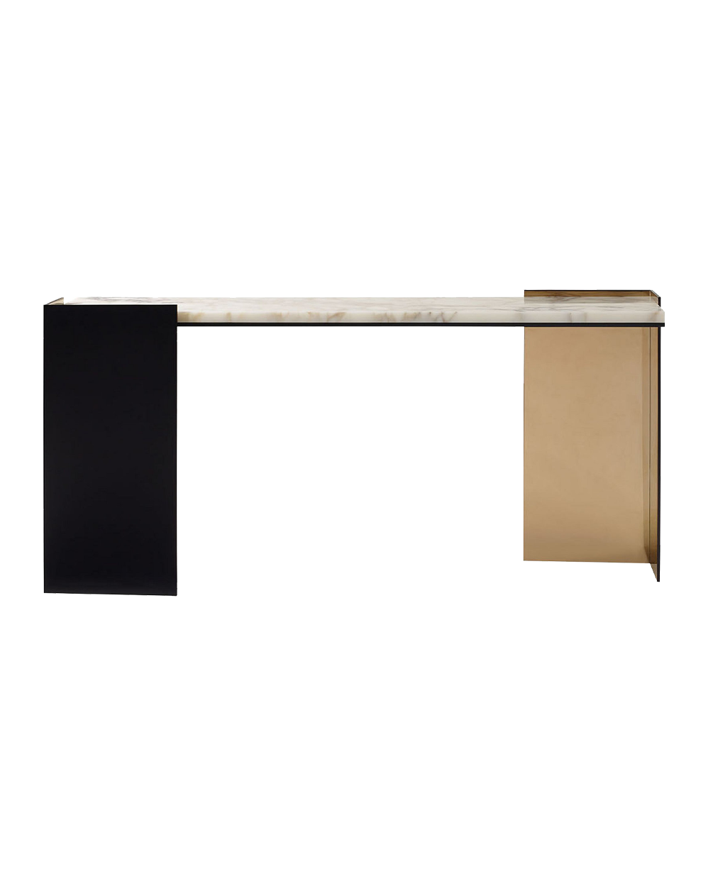 Wrap Console With Marble Top – Sheffield Furniture