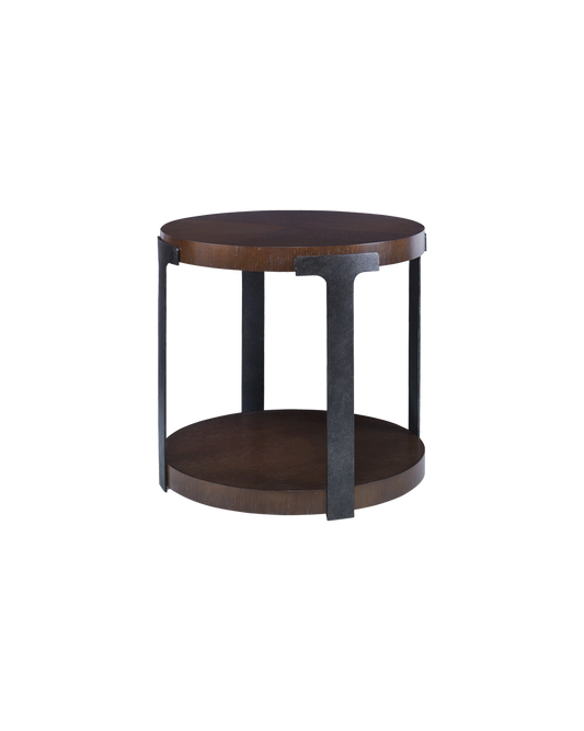 Casa Bella Sunburst Chairside Table