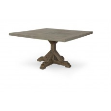 Outdoor Square Dining Trestle Table