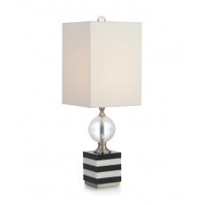Black-and-White Accent Lamp