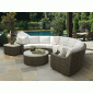 Cypress Point Outdoor Curved Sectional Sofa Armless